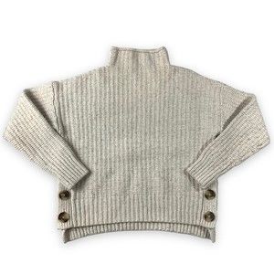 Madewell Mock Neck Knit Sweater